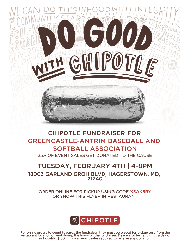 Dine to Donate at Chipotle!